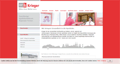 Desktop Screenshot of krieger-pharma.de